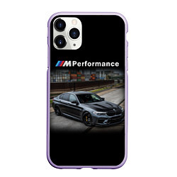 Чехол iPhone 11 Pro матовый BMW Z, цвет: 3D-светло-сиреневый