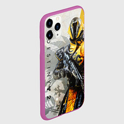 Чехол iPhone 11 Pro матовый DESTINY, WARLOCK, цвет: 3D-фиолетовый — фото 2
