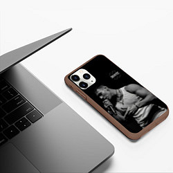 Чехол iPhone 11 Pro матовый NILETTO, цвет: 3D-коричневый — фото 2