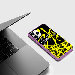 Чехол iPhone 11 Pro матовый STRAY KIDS, цвет: 3D-фиолетовый — фото 2