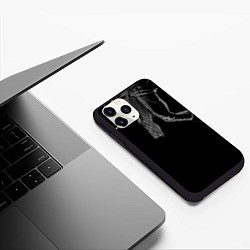 Чехол iPhone 11 Pro матовый Rock it Baby, цвет: 3D-черный — фото 2