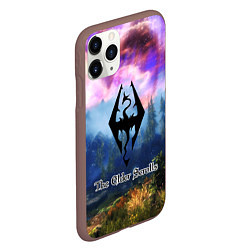 Чехол iPhone 11 Pro матовый The Elder Scrolls, цвет: 3D-коричневый — фото 2