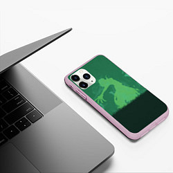 Чехол iPhone 11 Pro матовый Death Prophet, цвет: 3D-розовый — фото 2