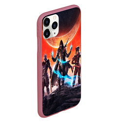 Чехол iPhone 11 Pro матовый THE ELDER SCROLLS, цвет: 3D-малиновый — фото 2