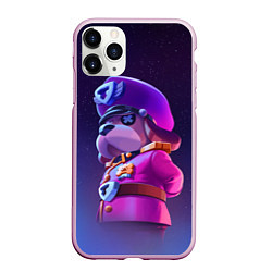 Чехол iPhone 11 Pro матовый ГЕНЕРАЛ ГАВС - BRAWL STARS, цвет: 3D-розовый