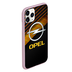 Чехол iPhone 11 Pro матовый OPEL ОПЕЛЬ, цвет: 3D-розовый — фото 2