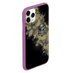 Чехол iPhone 11 Pro матовый Counter Strike, цвет: 3D-фиолетовый — фото 2