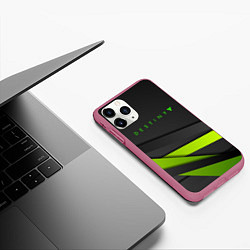 Чехол iPhone 11 Pro матовый DESTINY ДЕСТИНИ, цвет: 3D-малиновый — фото 2