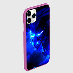 Чехол iPhone 11 Pro матовый Валорант, цвет: 3D-фиолетовый — фото 2