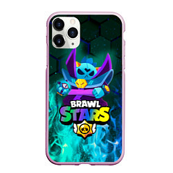 Чехол iPhone 11 Pro матовый Dark Lord Spike Brawl Stars, цвет: 3D-розовый