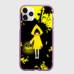 Чехол iPhone 11 Pro матовый Little NightmaresШестая, цвет: 3D-фиолетовый