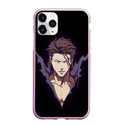 Чехол iPhone 11 Pro матовый Bleach Блич, цвет: 3D-розовый