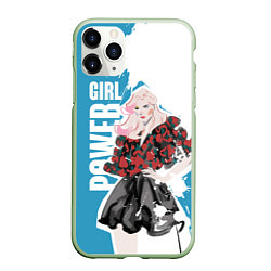 Чехол iPhone 11 Pro матовый Girl Power