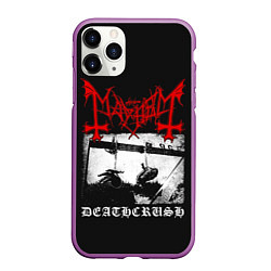 Чехол iPhone 11 Pro матовый Mayhem, цвет: 3D-фиолетовый