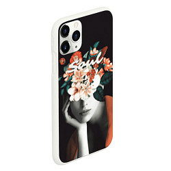 Чехол iPhone 11 Pro матовый Soul, цвет: 3D-белый — фото 2