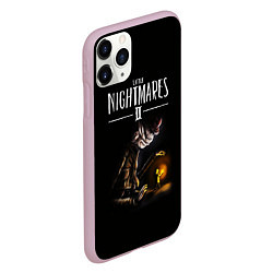 Чехол iPhone 11 Pro матовый Little Nightmares 2 СТОРОЖ, цвет: 3D-розовый — фото 2