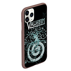 Чехол iPhone 11 Pro матовый Valheim, цвет: 3D-коричневый — фото 2