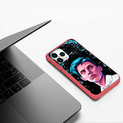 Чехол iPhone 11 Pro матовый Тима Белорусских, цвет: 3D-красный — фото 2