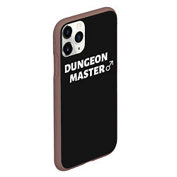 Чехол iPhone 11 Pro матовый Dungeon Master, цвет: 3D-коричневый — фото 2