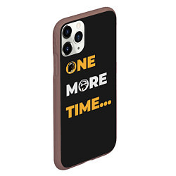 Чехол iPhone 11 Pro матовый One More Time, цвет: 3D-коричневый — фото 2