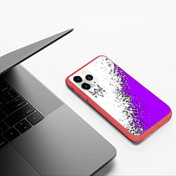 Чехол iPhone 11 Pro матовый WATCH DOGS LEGION, цвет: 3D-красный — фото 2