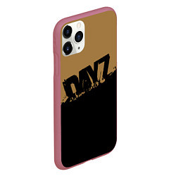Чехол iPhone 11 Pro матовый DayZ, цвет: 3D-малиновый — фото 2