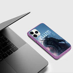 Чехол iPhone 11 Pro матовый Valheim, цвет: 3D-фиолетовый — фото 2