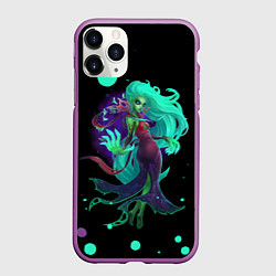 Чехол iPhone 11 Pro матовый Death prophet Dota 2, цвет: 3D-фиолетовый
