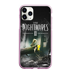Чехол iPhone 11 Pro матовый LITTLE NIGHTMARES ЛИТЛ НАЙТМ, цвет: 3D-розовый