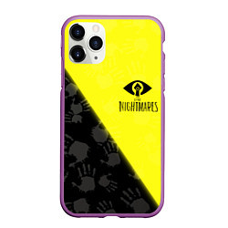 Чехол iPhone 11 Pro матовый Little Nightmares, цвет: 3D-фиолетовый