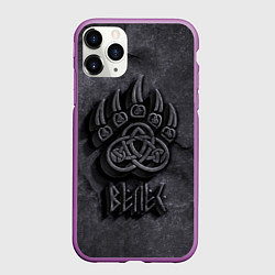 Чехол iPhone 11 Pro матовый Печать Велеса