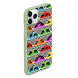 Чехол iPhone 11 Pro матовый АКАДЕМИЯ АМБРЕЛЛА, цвет: 3D-салатовый — фото 2