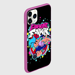 Чехол iPhone 11 Pro матовый Friday Night Funkin, цвет: 3D-фиолетовый — фото 2