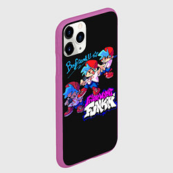Чехол iPhone 11 Pro матовый Friday Night Funkin, цвет: 3D-фиолетовый — фото 2