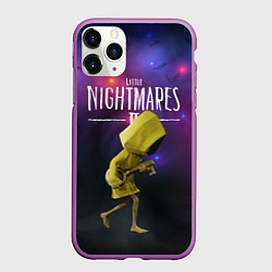 Чехол iPhone 11 Pro матовый Little Nightmares 2, цвет: 3D-фиолетовый