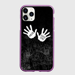 Чехол iPhone 11 Pro матовый THE UMBRELLA ACADEMY, цвет: 3D-фиолетовый