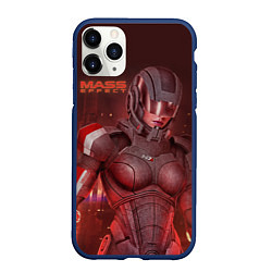 Чехол iPhone 11 Pro матовый Mass Effect