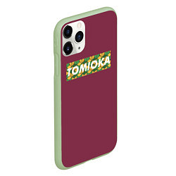 Чехол iPhone 11 Pro матовый ТОМИОКА TOMIOKA, цвет: 3D-салатовый — фото 2