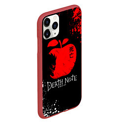 Чехол iPhone 11 Pro матовый DEATH NOTE ТЕТРАДЬ СМЕРТИ, цвет: 3D-красный — фото 2