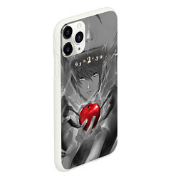 Чехол iPhone 11 Pro матовый DEATH NOTE ТЕТРАДЬ СМЕРТИ, цвет: 3D-белый — фото 2