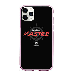 Чехол iPhone 11 Pro матовый Dungeon Master, цвет: 3D-розовый