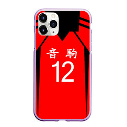 Чехол iPhone 11 Pro матовый НЕКОМА 12 NEKOMA, цвет: 3D-сиреневый