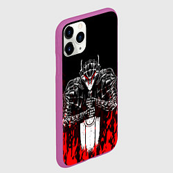 Чехол iPhone 11 Pro матовый BERSERK, цвет: 3D-фиолетовый — фото 2