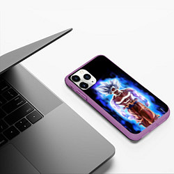 Чехол iPhone 11 Pro матовый КОГУ СИМВОЛ НА СПИНЕ, цвет: 3D-фиолетовый — фото 2