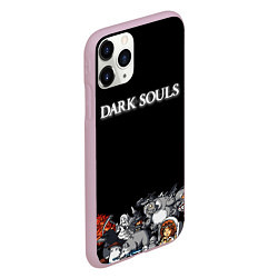 Чехол iPhone 11 Pro матовый 8bit Dark Souls, цвет: 3D-розовый — фото 2