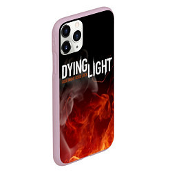 Чехол iPhone 11 Pro матовый DYING LIGHT 2, цвет: 3D-розовый — фото 2