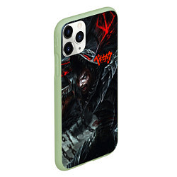 Чехол iPhone 11 Pro матовый BERSERK БЕРСЕРК, цвет: 3D-салатовый — фото 2