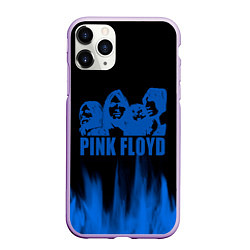 Чехол iPhone 11 Pro матовый Pink rloyd, цвет: 3D-сиреневый