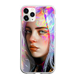 Чехол iPhone 11 Pro матовый Billie Eilish, цвет: 3D-белый