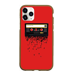 Чехол iPhone 11 Pro матовый The death of the cassette tape, цвет: 3D-коричневый